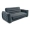 Intex Portable Inflatable Futon, Air Blow Pull-Out Bed for Living Room